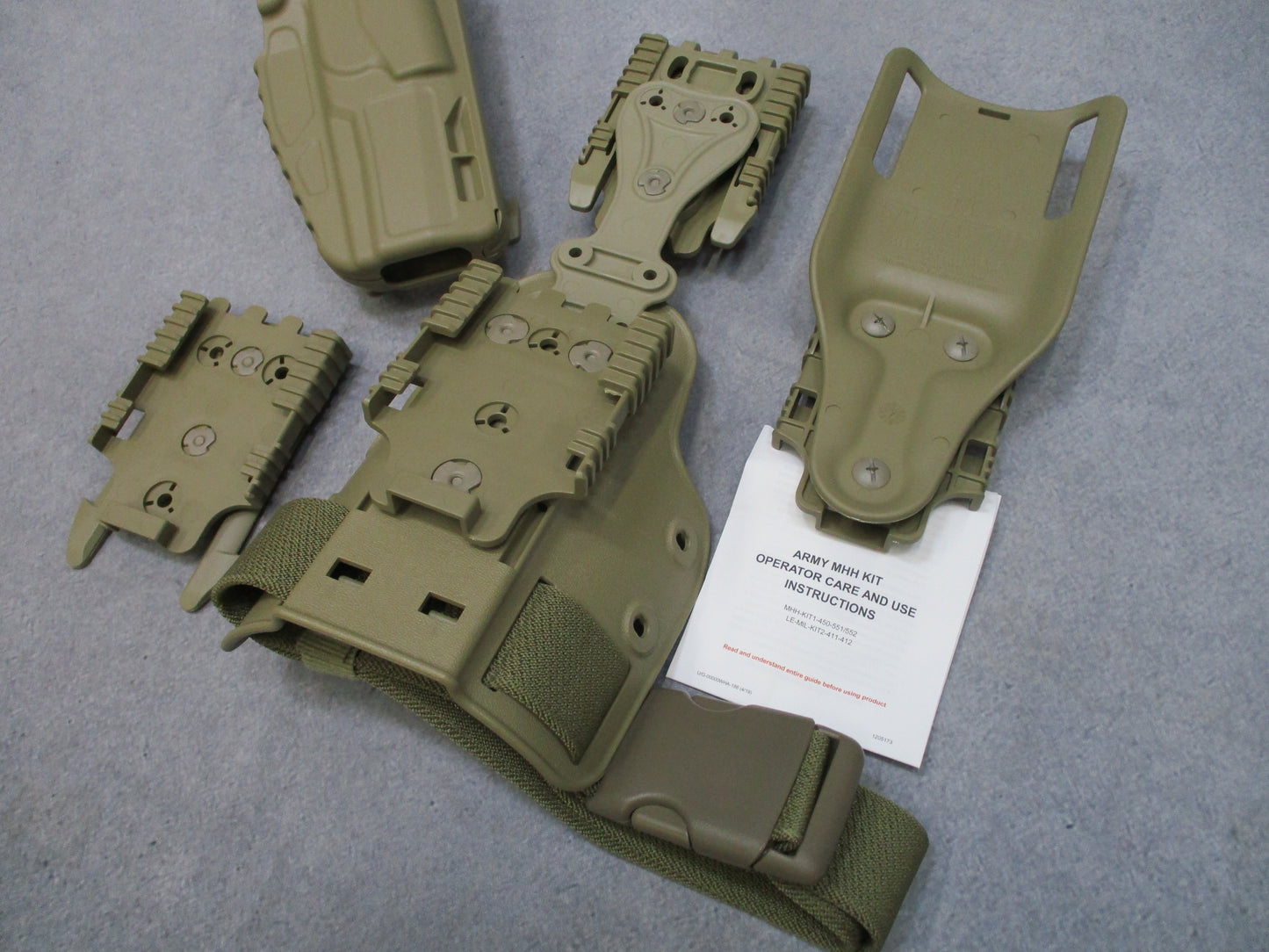 Safariland MHH Army Holster Kit SIG Sauer M17 4.7 Tan 499 ALS SLS QLS Right Hand