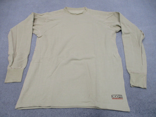 US Military XGO Phase 4 Heavyweight FR Fleece Shirt Small Desert Sand 4F11A NOS