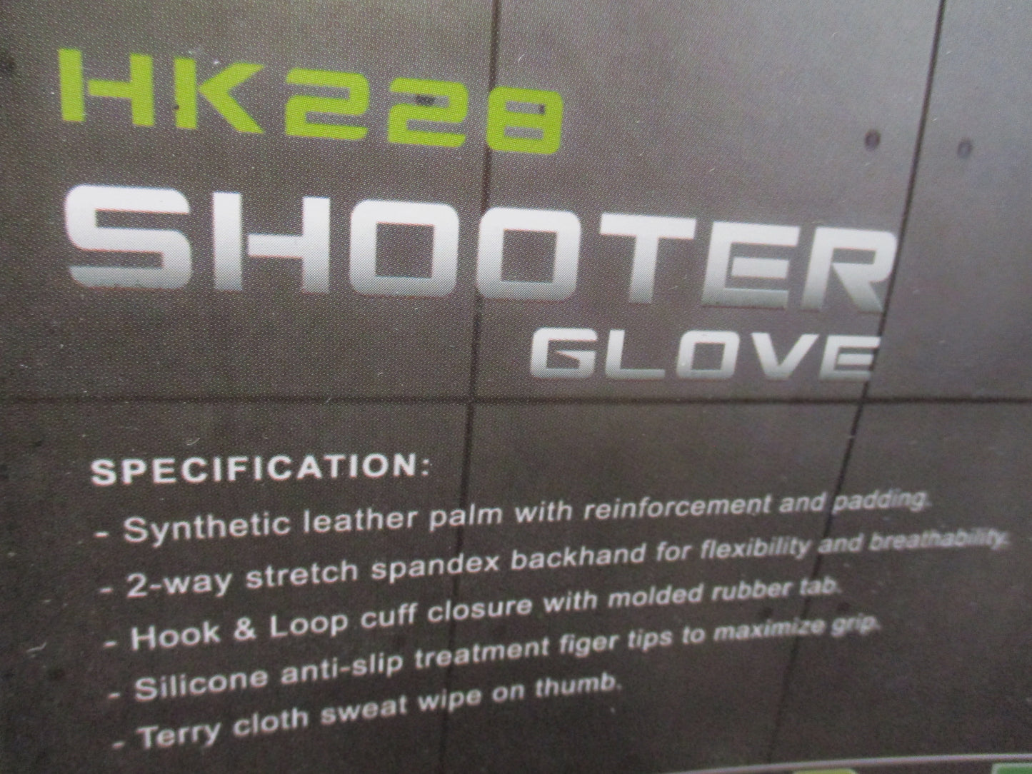 Condor HK228 Shooter Gloves Coyote Tan Tactical Range Gloves New