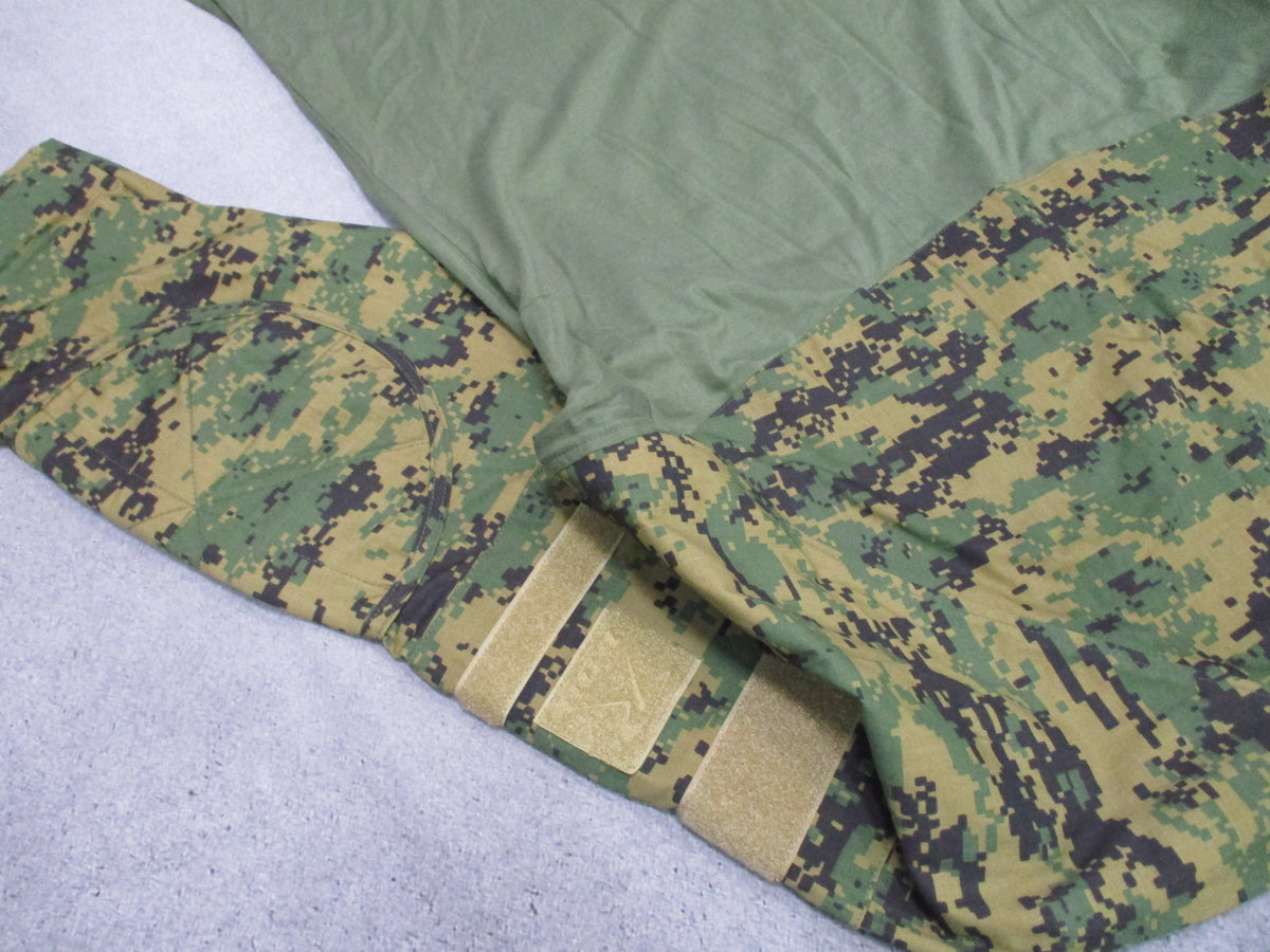 Rothco XL Woodland Digital Camo Combat Shirt Long Sleeve NYCO Tactical