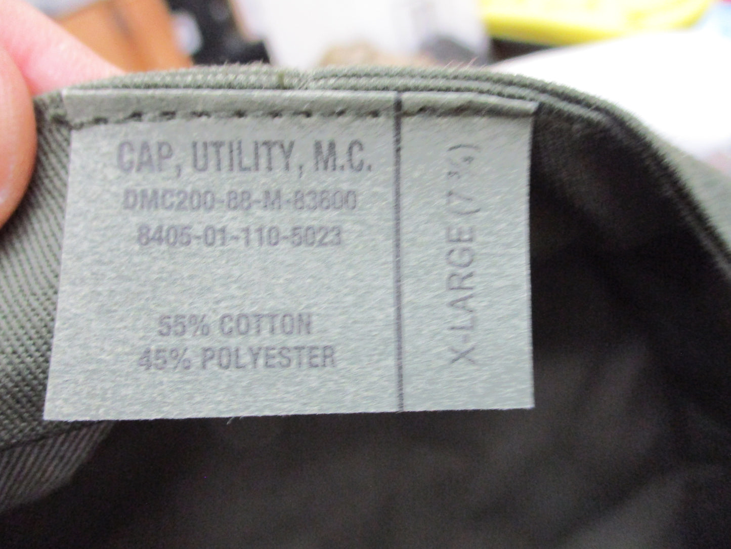 Rothco 5648 Olive Drab 8-Point Marine Corps Style Utility Cap Hat NWT