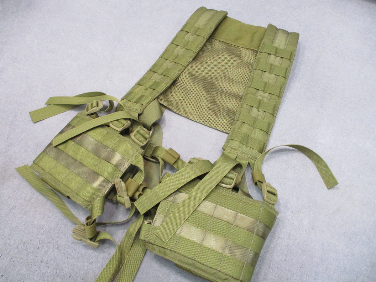 New Eagle Industries H-Harness Khaki MOLLE Chest Rig USGI NSN 8465-01-573-9661