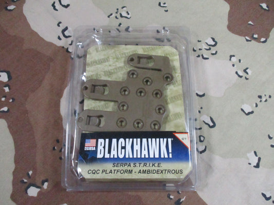 Blackhawk SERPA STRIKE CQC MOLLE Holster Mount Platform Coyote Tan 38CL63CT