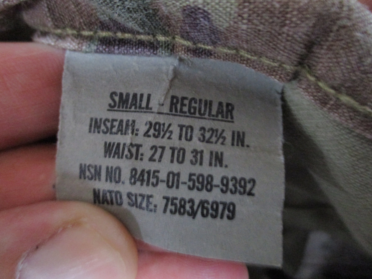 USGI Army OCP Scorpion FRACU Pants Flame Resistant Combat Trousers Used