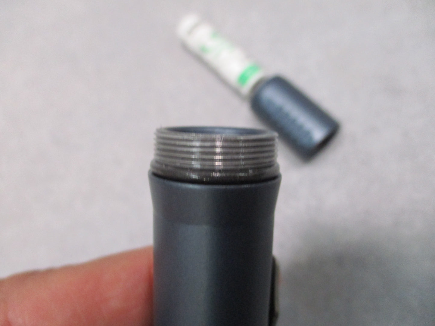 Focus Works F2 Flashlight Gunmetal Blue 5000K Samsung LH351D EDC Light New