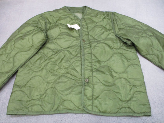 MILITARY LINER COLD WEATHER COAT FIELD JACKET QUILTED INSERT LARGE M65 2889
