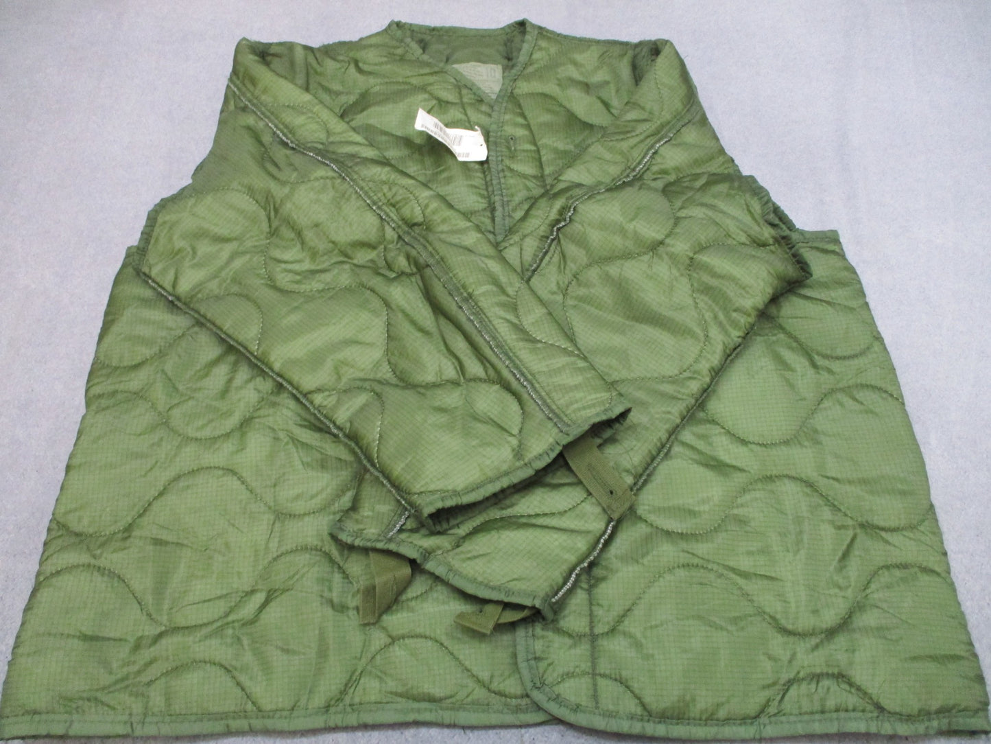 MILITARY LINER COLD WEATHER COAT FIELD JACKET QUILTED INSERT LARGE M65 2889