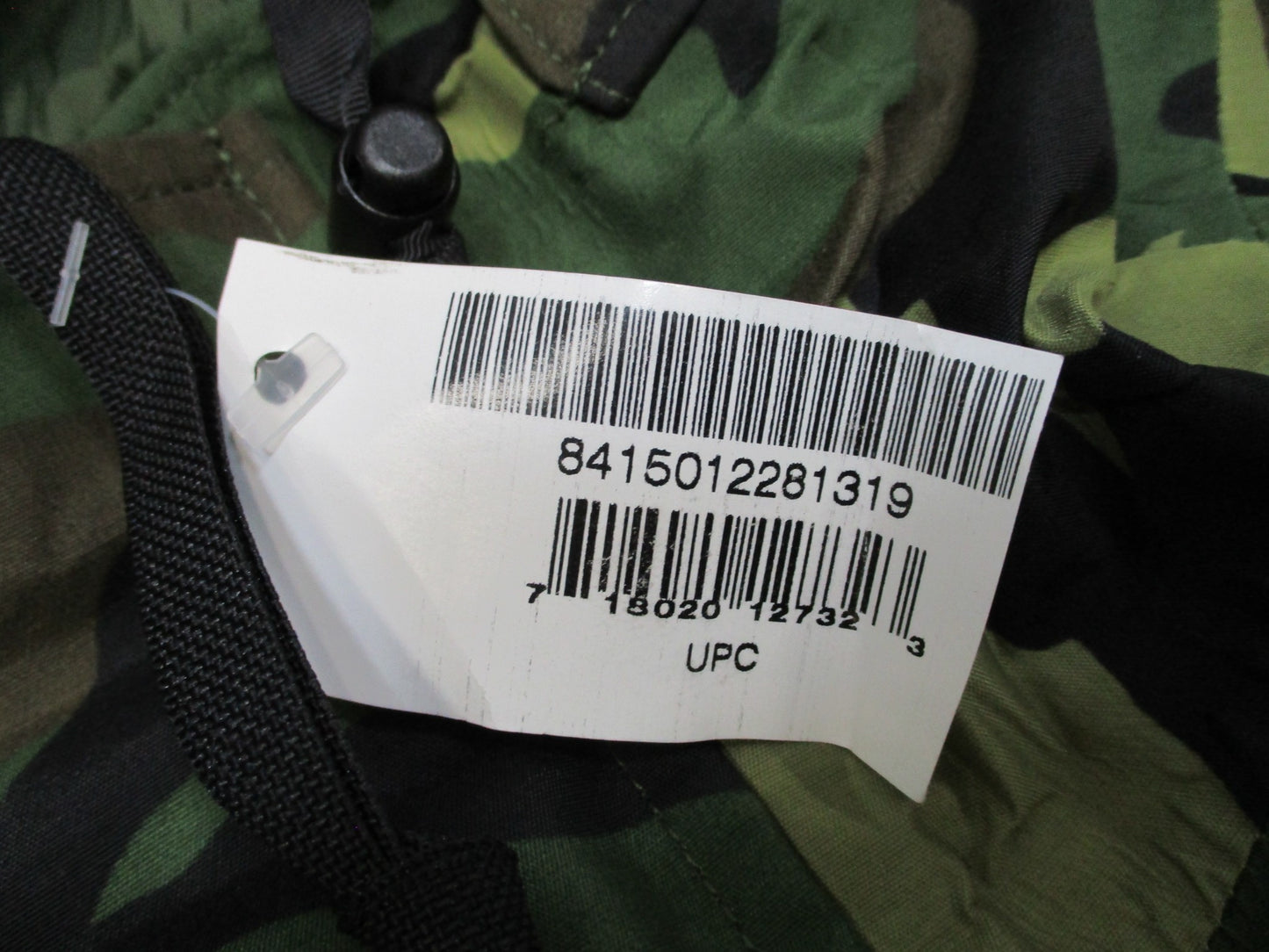 ARMY ISSUE WOODLAND BDU GORE-TEX JACKET WET/COLD WEATHER PARKA LARGE/REGULAR