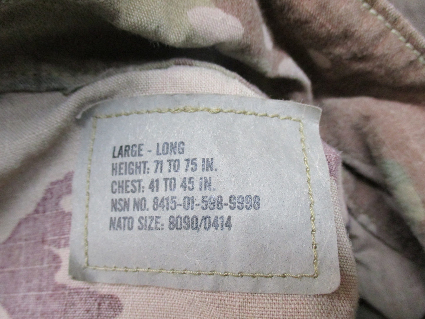 LOT OF (4) ARMY COMBAT UNIFORM SHIRTS OCP FRACU COATS TOPS 4 PACK SCORPION FR