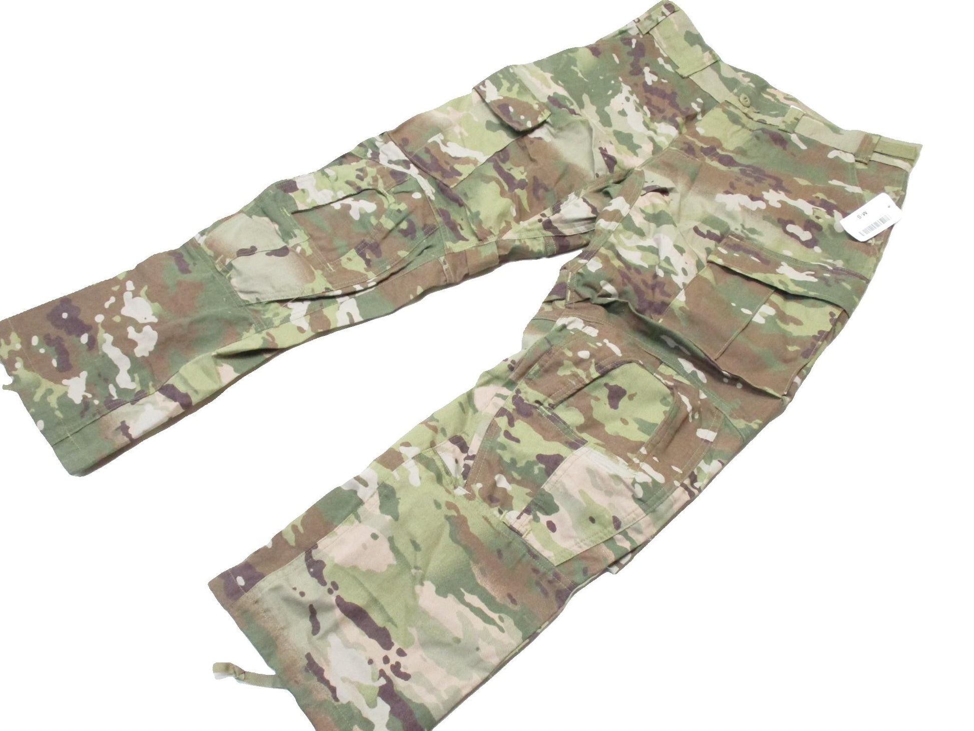 Army Advanced Combat Pants Scorpion OCP by Centex Military Gear, medium/short size with Crye knee pad compatibility, shown in image.