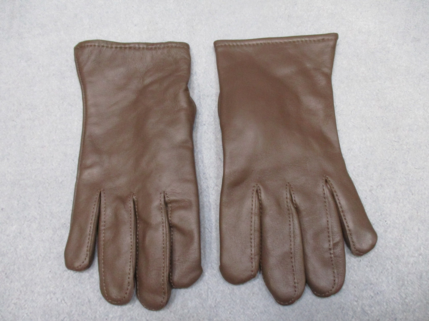 Used US Army Green Service Uniform AGSU Unisex Leather Walnut Dress Gloves Large - Centex Military Gear