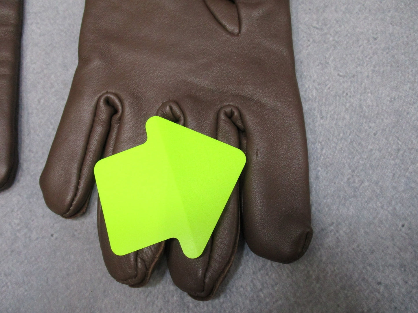 Used US Army Green Service Uniform AGSU Unisex Leather Walnut Dress Gloves Large - Centex Military Gear