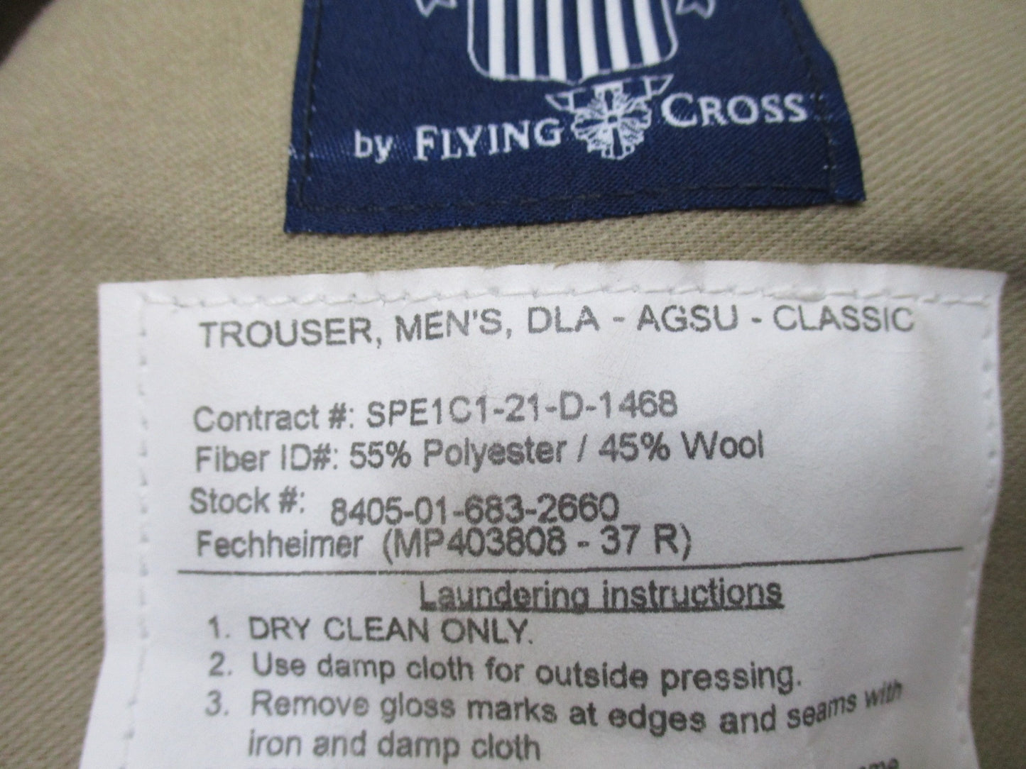 Used AGSU ARMY GREEN SERVICE UNIFORM HERITAGE TAUPE PANTS TROUSERS 37R-C 37x26.5 - Centex Military Gear