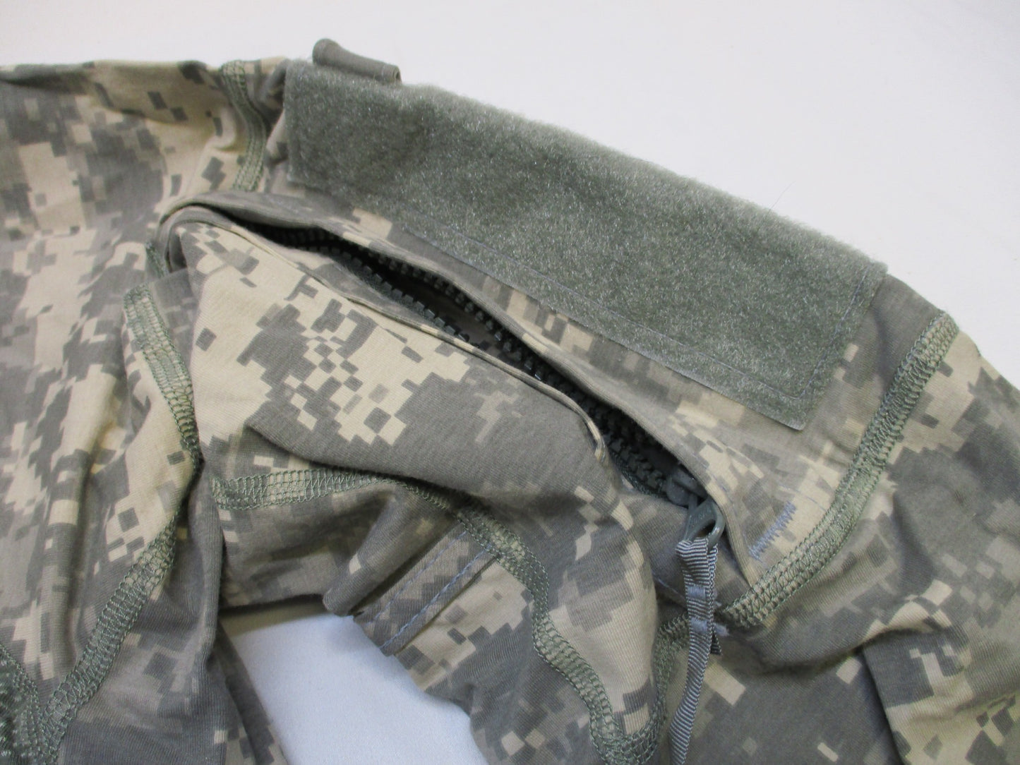 Centex Military Gear Massif FR Army ACU digital combat shirt in flame-resistant UCP camouflage, size medium, front view.