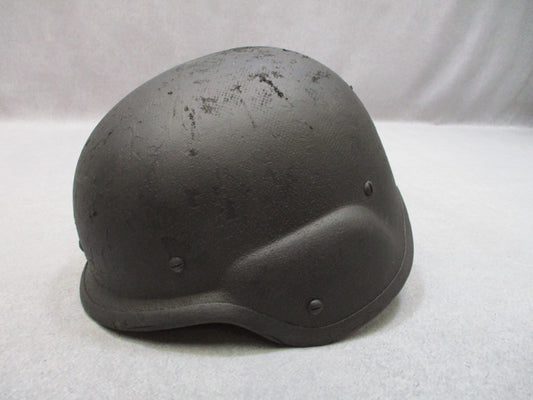 USGI PASGT Helmet Small SWAT Black Ballistic Combat Helmet 8470-01-092-7526