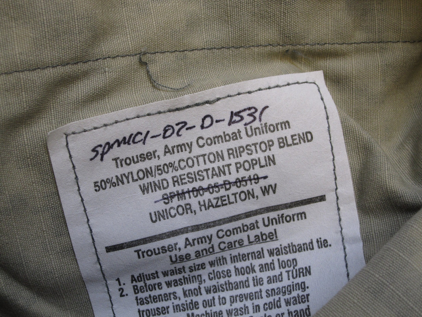 NEW USGI ARMY ISSUE ACU DIGITAL COMBAT UNIFORM PANTS 50/50 COTTON/NYLON BOTTOMS - Centex Military Gear