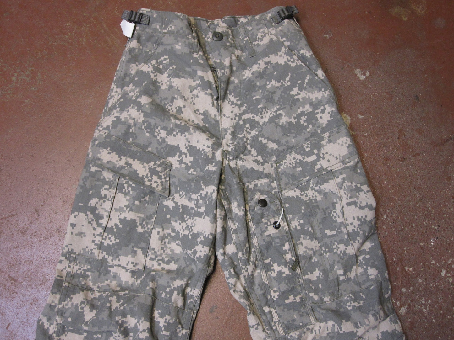 Army ACU digital aircrew trousers by Centex Military Gear, showing small/short UCP aviation fueler pants with multiple pockets.