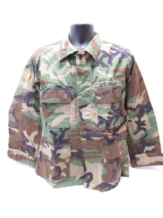 USGI ARMY MILITARY ISSUED WOODLAND BDU BATTLE UNIFORM TOPS M81 SHIRT CAMO COAT - Centex Military Gear