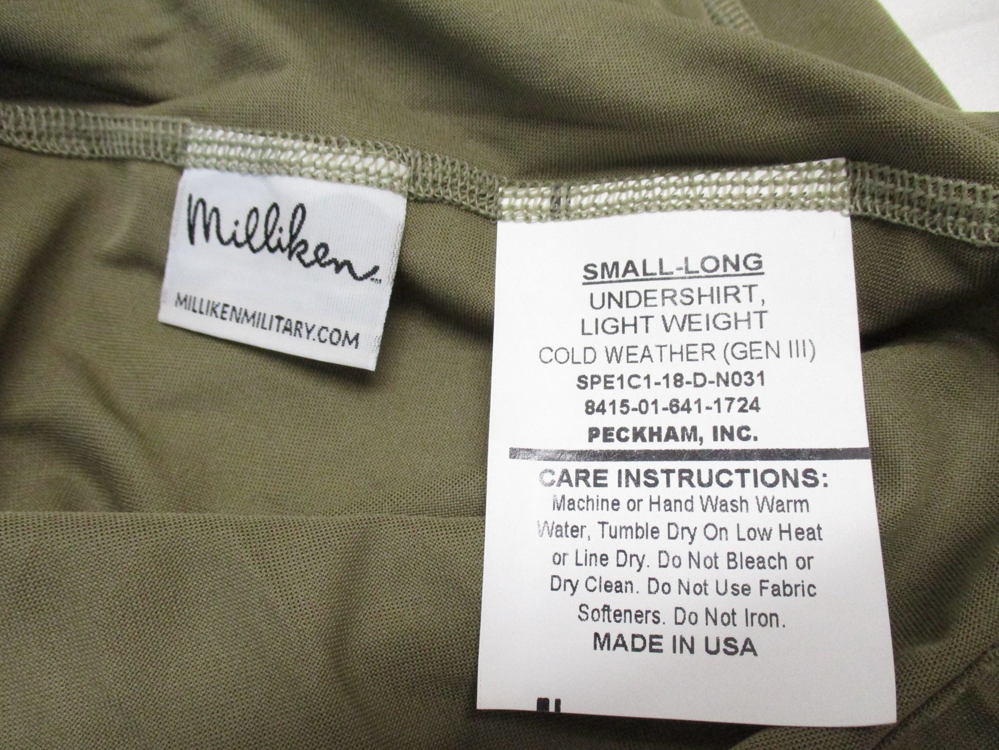 Army OCP silk-weight base layer shirt by Centex Military Gear, small long-sleeve undershirt, lightweight and comfortable.