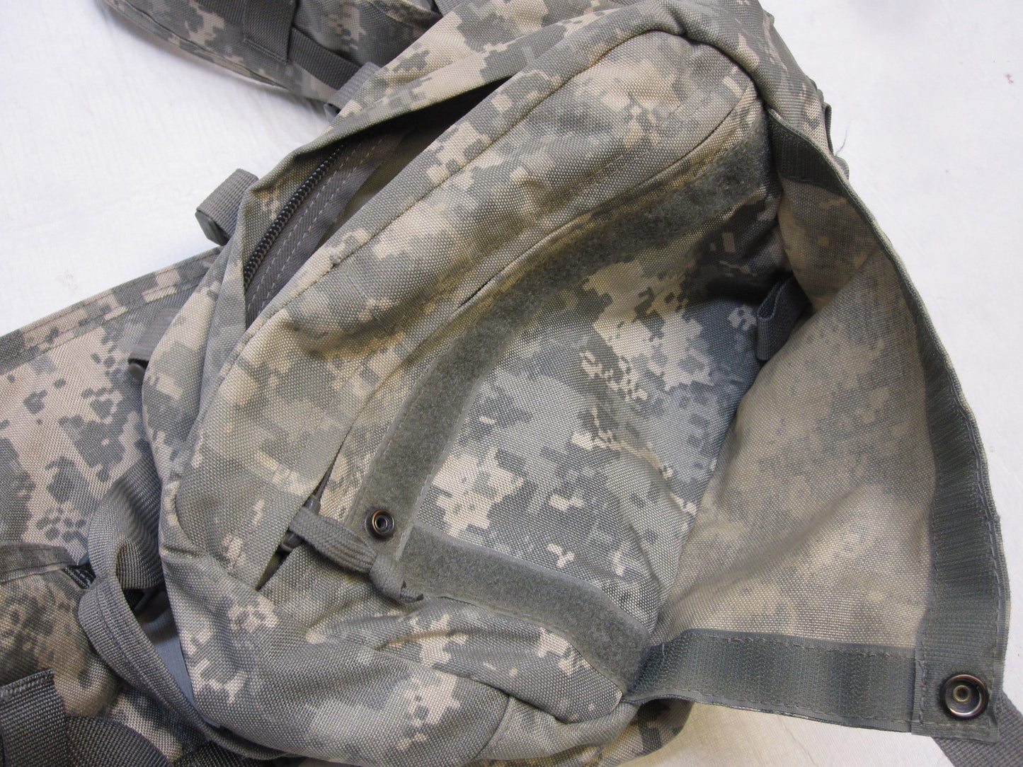 USGI CLS medical bag in ACU Digital camouflage by Centex Military Gear, empty Army Combat Lifesaver first aid bag