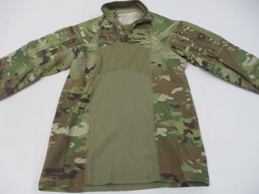Army Combat Shirt SMALL Multicam Type 2 Zipper 8415-01-642-0080 ACS USGI USED