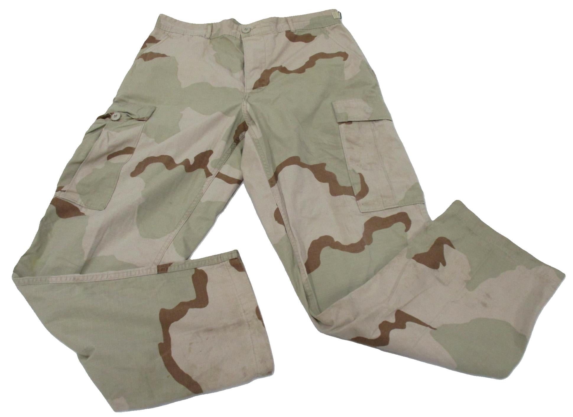 GENUINE USGI MILITARY DCU TROUSER DESERT COMBAT UNIFORM PANTS CARGO BOTTOMS USED - Centex Military Gear
