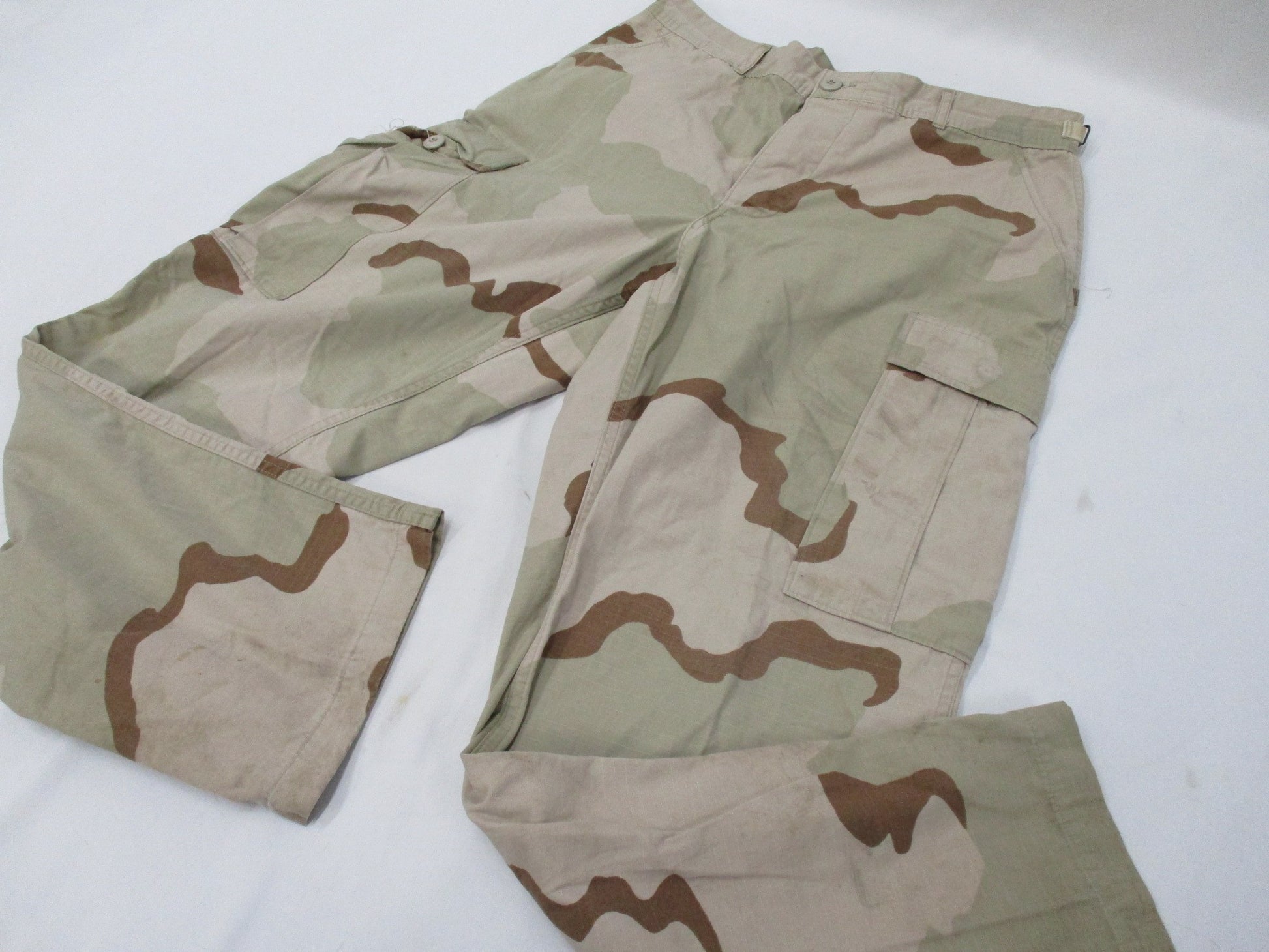 GENUINE USGI MILITARY DCU TROUSER DESERT COMBAT UNIFORM PANTS CARGO BOTTOMS USED - Centex Military Gear