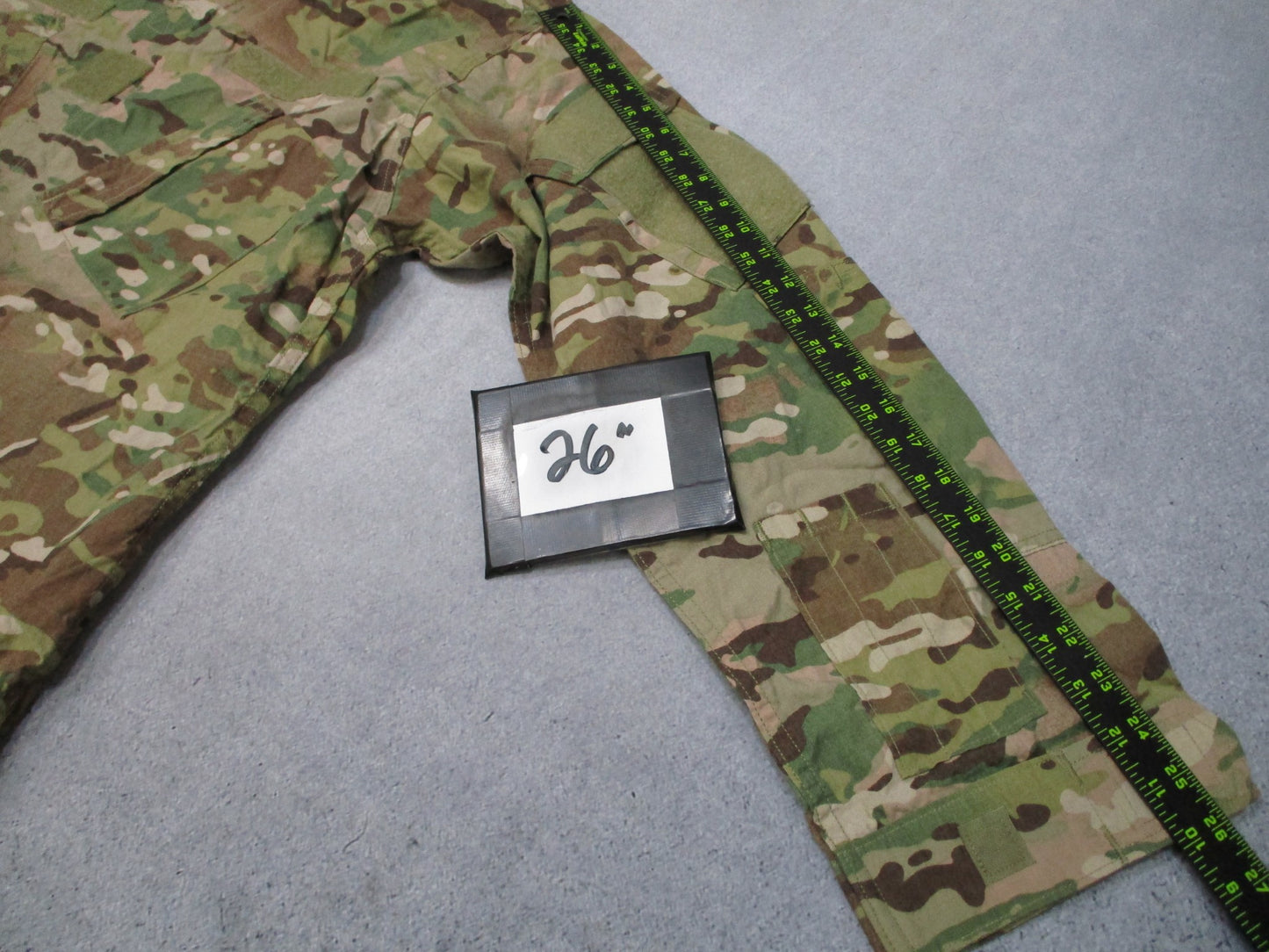 New Multicam US Army Combat Uniform Flame Resistant Shirt X-Large Regular Top