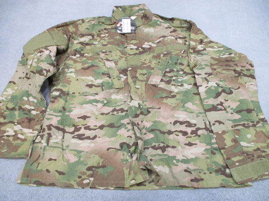 New Multicam US Army Combat Uniform Flame Resistant Shirt X-Large Regular Top