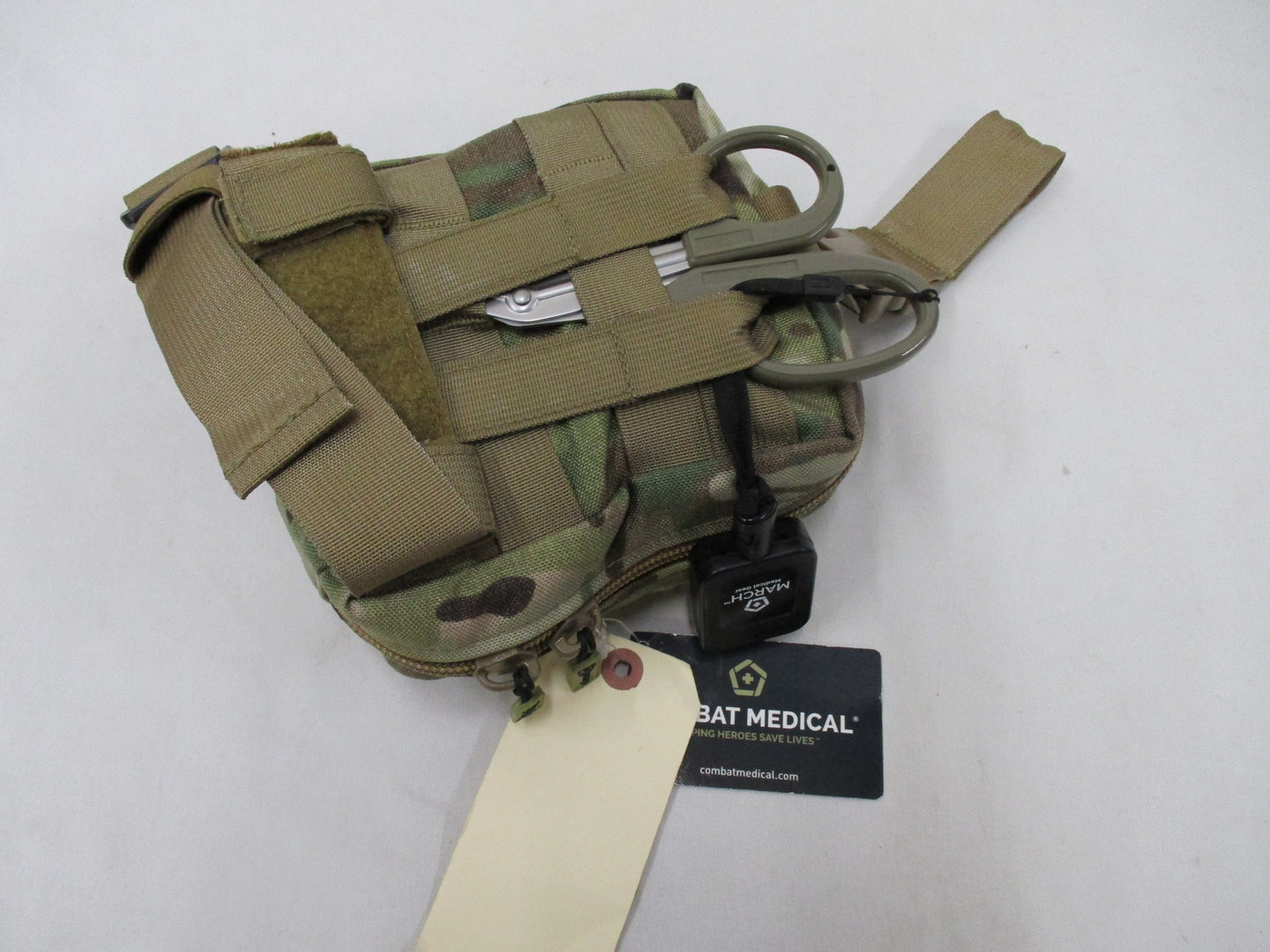 MOJO IFAK INTERMEDIATE KIT STOCKED MULTICAM DROP LEG or MOLLE POUCH MILITARY KIT