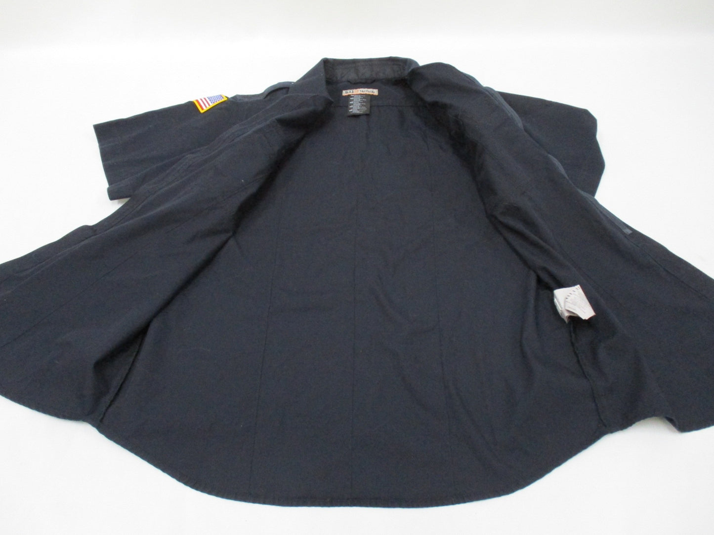5.11 TACTICAL MIDNIGHT BLUE SECURITY LEO SHORT SLEEVE DRESS SHIRT MEDIUM/REGULAR