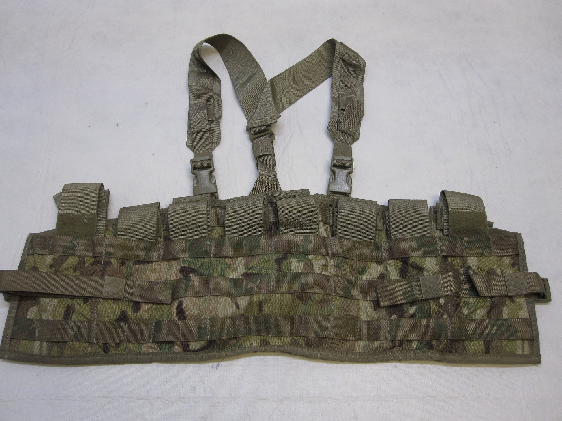ARMY OCP MULTICAM TAP VEST ASSAULT PANEL CHEST RIG 8465-01-580-0689 FLIK RACK🔥 - Centex Military Gear
