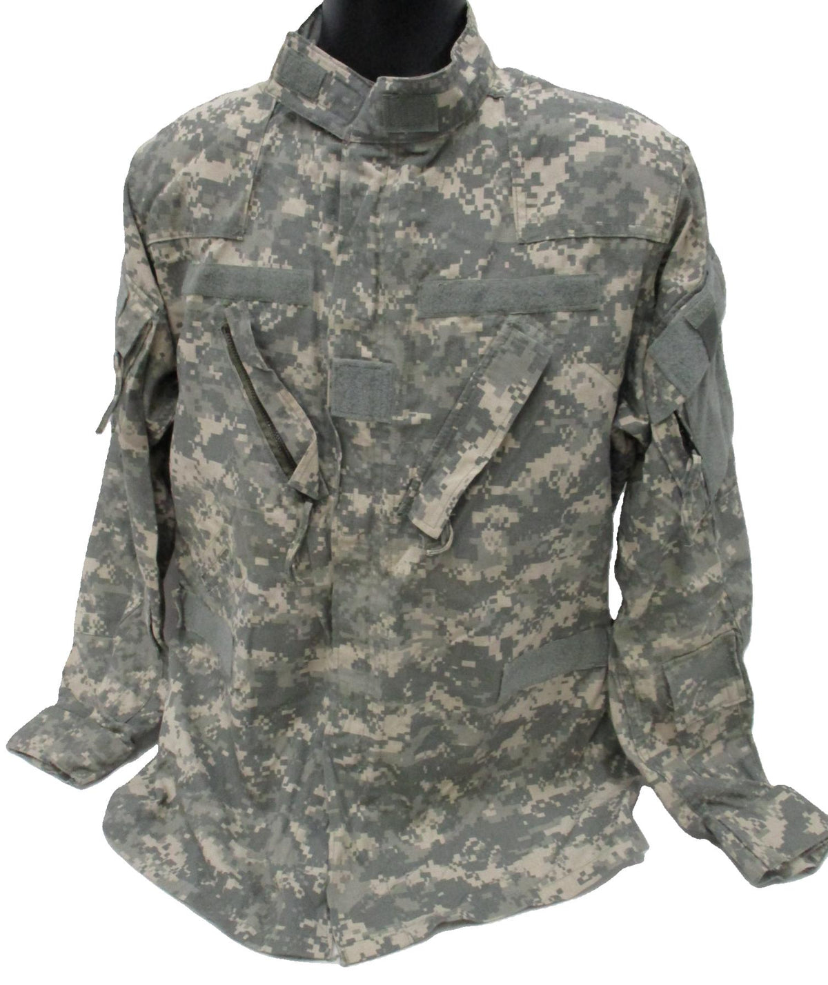 US Army aviation uniform shirt with digital ACU camouflage, aircrew combat top made from aramid fiber by Centex Military Gear
