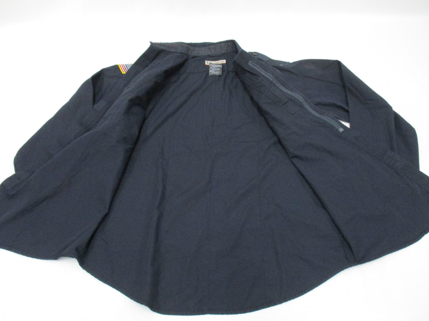 5.11 TACTICAL MIDNIGHT BLUE SECURITY LEO LONG SLEEVE DRESS SHIRT MEDIUM/REGULAR