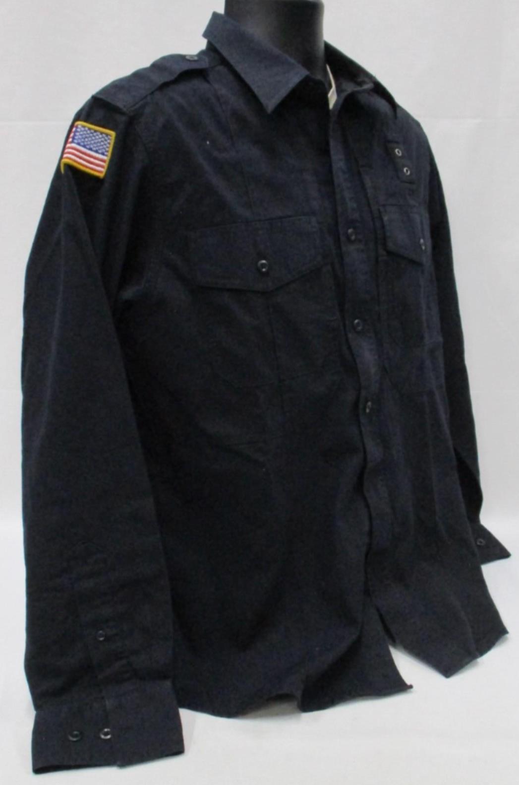 5.11 TACTICAL MIDNIGHT BLUE SECURITY LEO LONG SLEEVE DRESS SHIRT MEDIUM/REGULAR