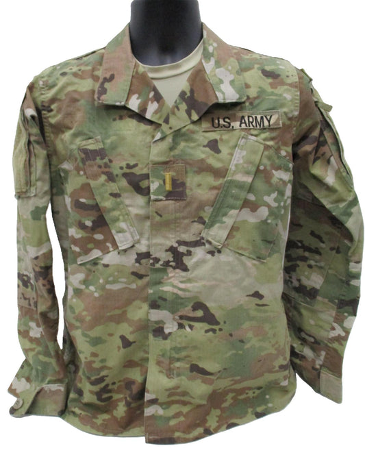 USED USGI ARMY WOMANS COMBAT UNIFORM TOP FEMALE SHIRT SCORPION OCP 50/50 RIPSTOP - Centex Military Gear