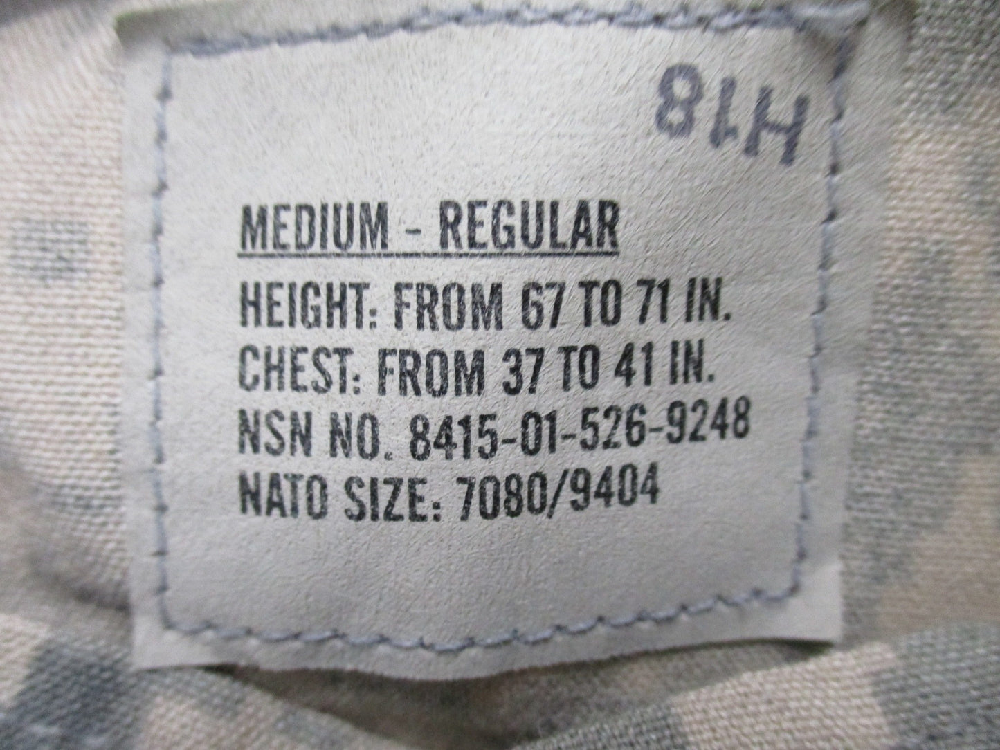 DIGITAL USGI ARMY ISSUE COAT COMBAT AIRCREW TOP AVIATION FLIGHT UNIFORM SHIRT