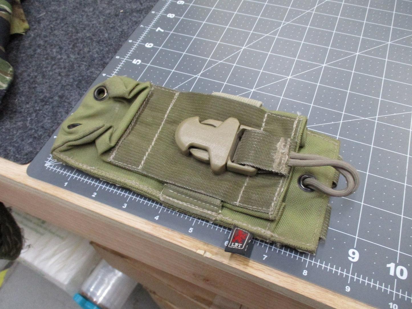 LBT MBITR MILITARY RADIO POUCH MOLLE KHAKI TAN PRC 148