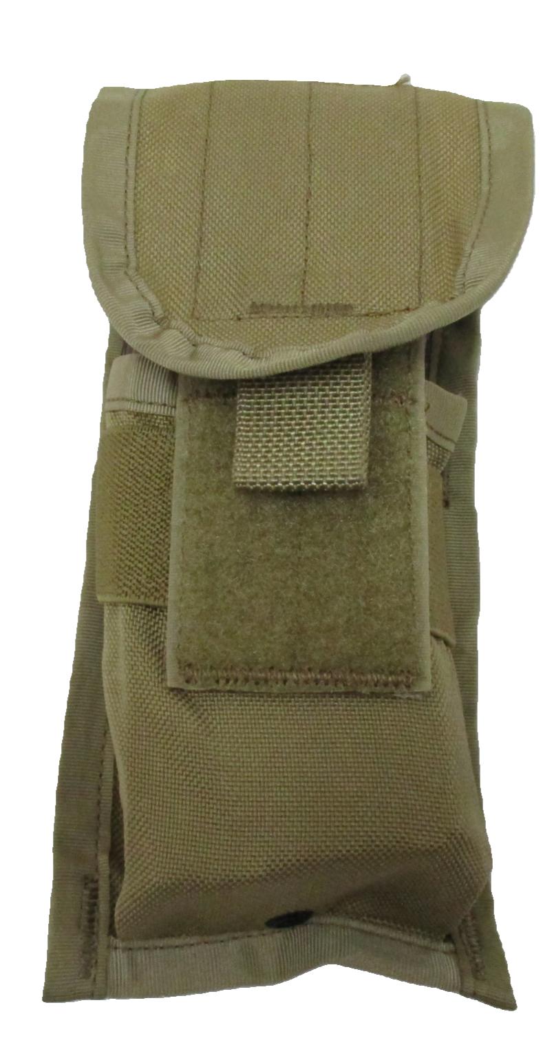 SPECIALTY DEFENSE STYLE 40501 COYOTE BROWN DOUBLE MAGAZINE POUCH 5.56 (30) RND