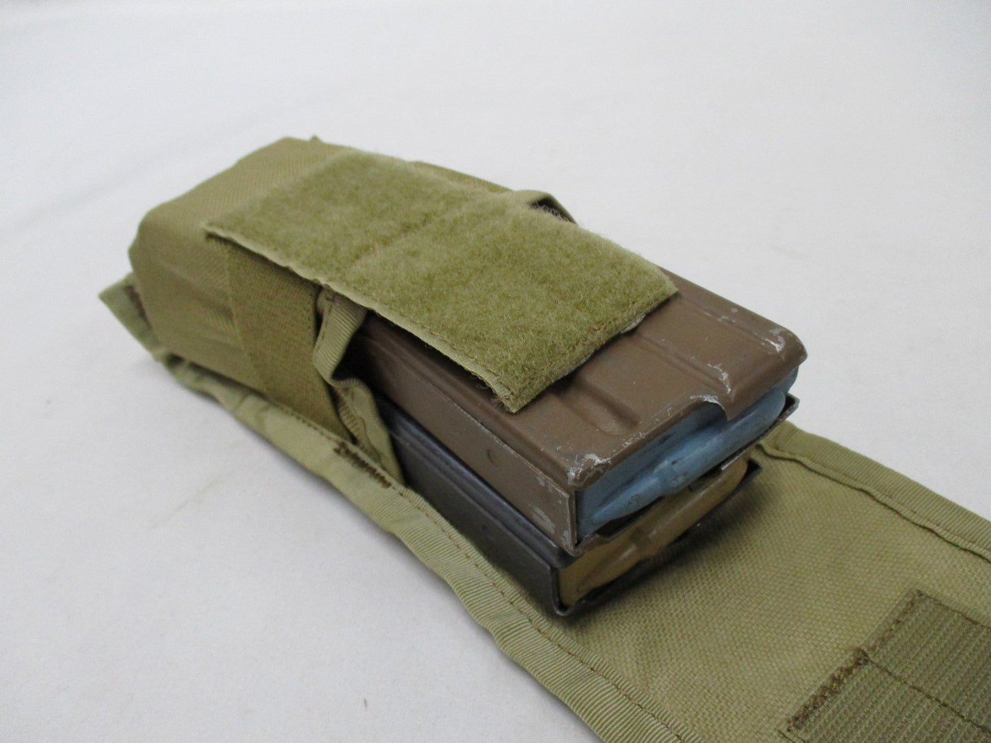 SPECIALTY DEFENSE STYLE 40501 COYOTE BROWN DOUBLE MAGAZINE POUCH 5.56 (30) RND