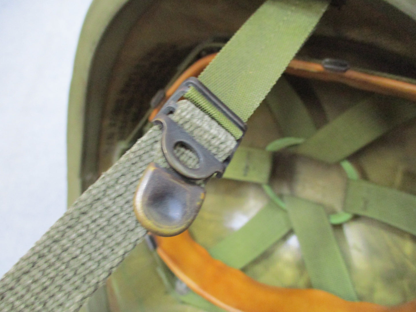 US Military PASGT Ballistic Helmet Small Made with Kevlar Level III-A OD Green
