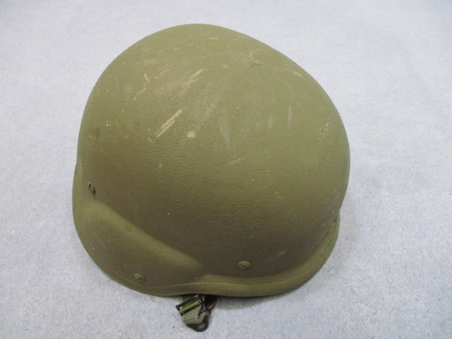 US Military PASGT Ballistic Helmet Small Made with Kevlar Level III-A OD Green
