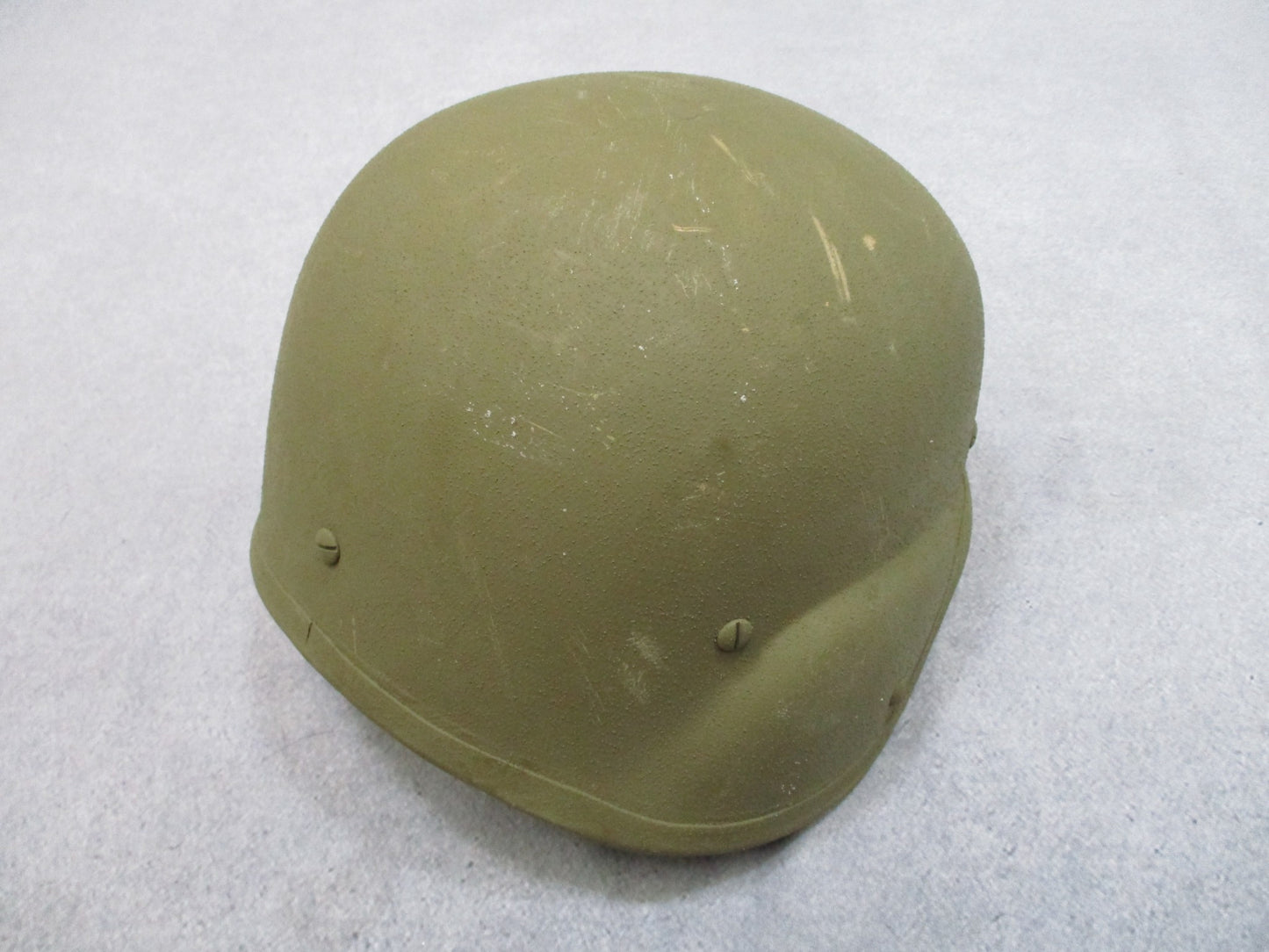 US Military PASGT Ballistic Helmet Small Made with Kevlar Level III-A OD Green