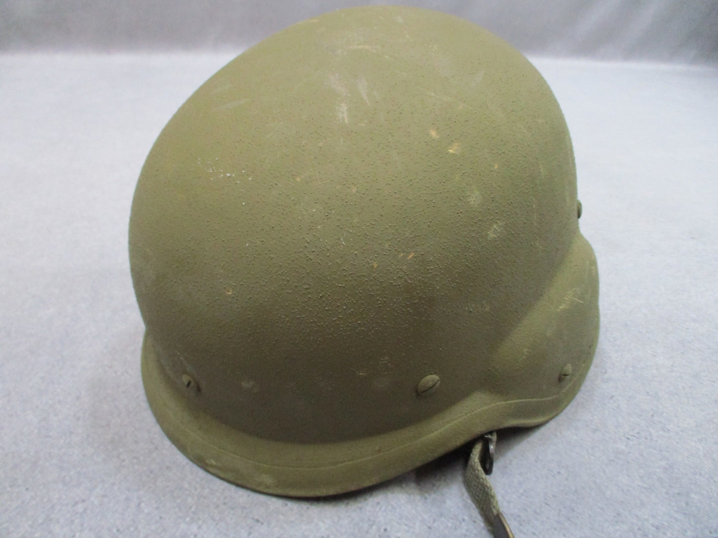 US Military PASGT Ballistic Helmet Small Made with Kevlar Level III-A OD Green