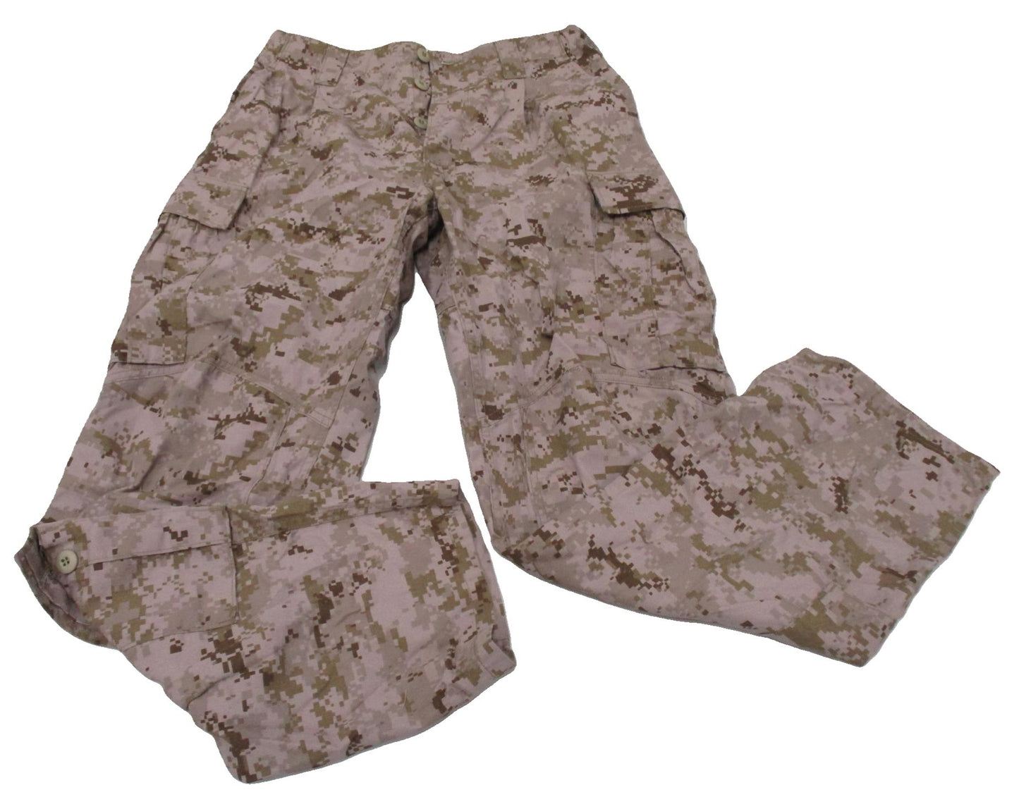 NEW USMC DESERT MARPAT FROG COMBAT PANTS MEDIUM/REGULAR MARINES ENSEMBLE TROUSER