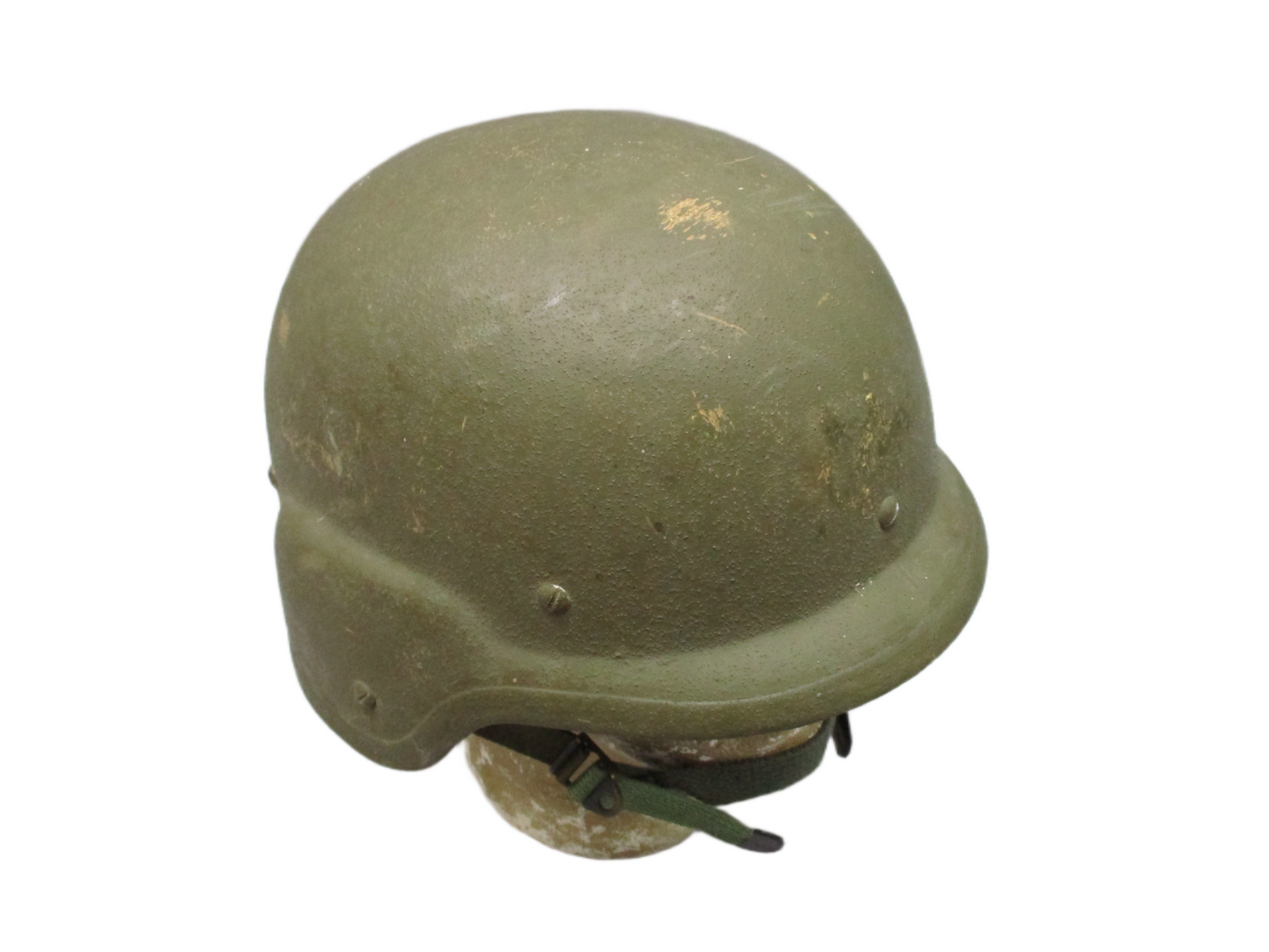 USGI PASGT Made with Kevlar Ballistic Helmet Medium OD Green Military Surplus
