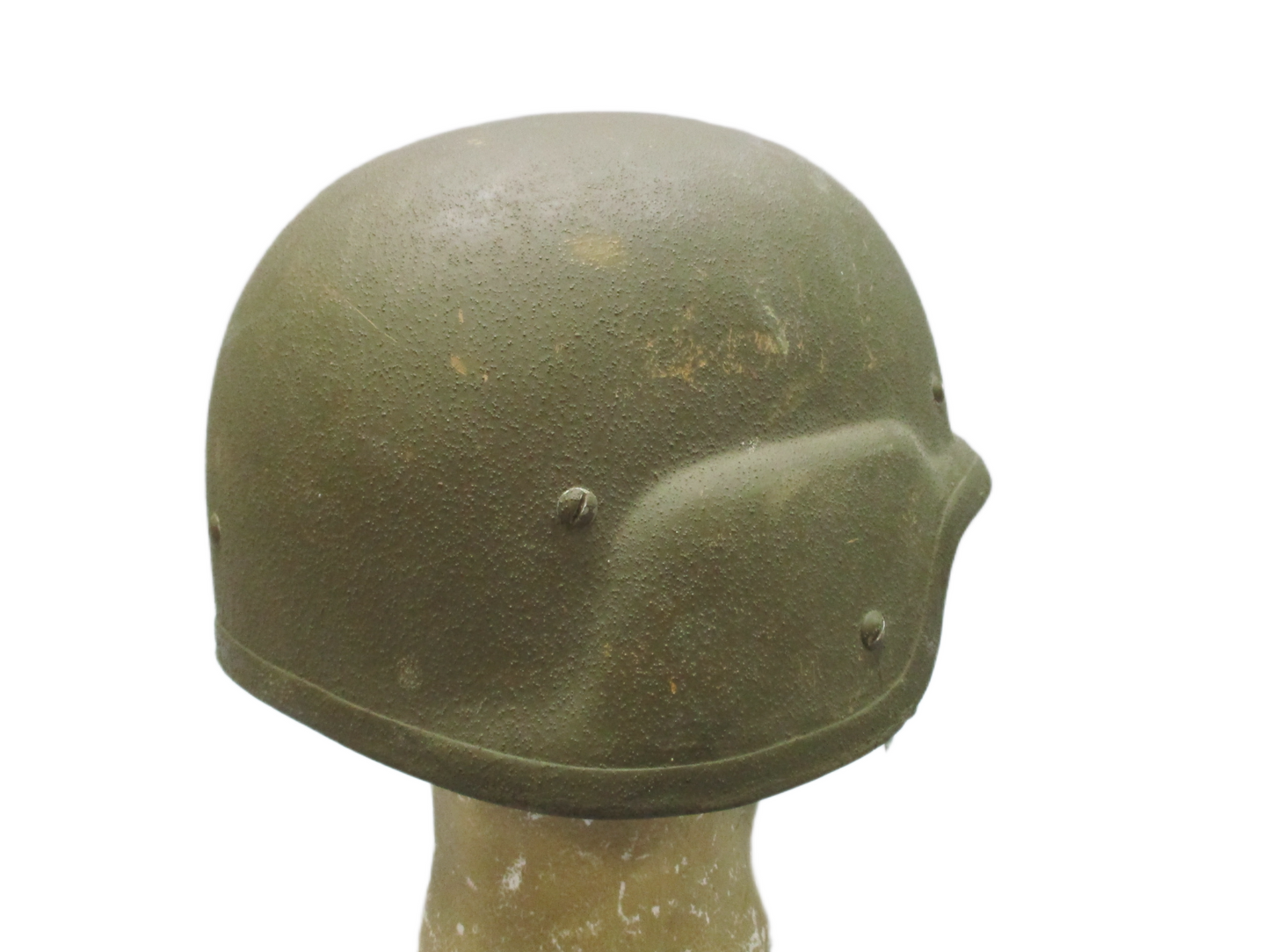 USGI PASGT Made with Kevlar Ballistic Helmet Medium OD Green Military Surplus