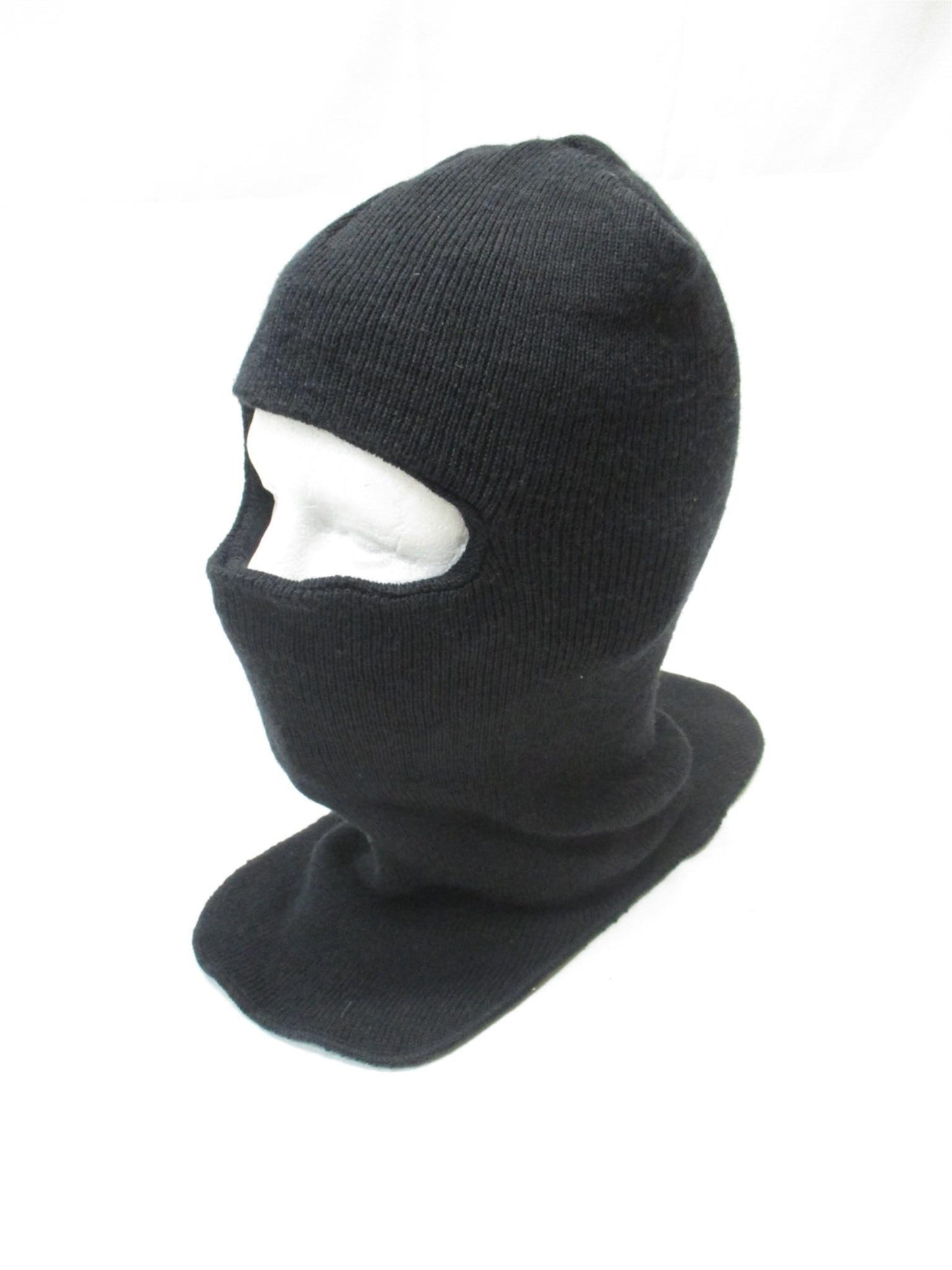 NEW BLACK MILITARY SKI MASK BALACLAVA HOOD COLD WEATHER WOOL FACE COVER