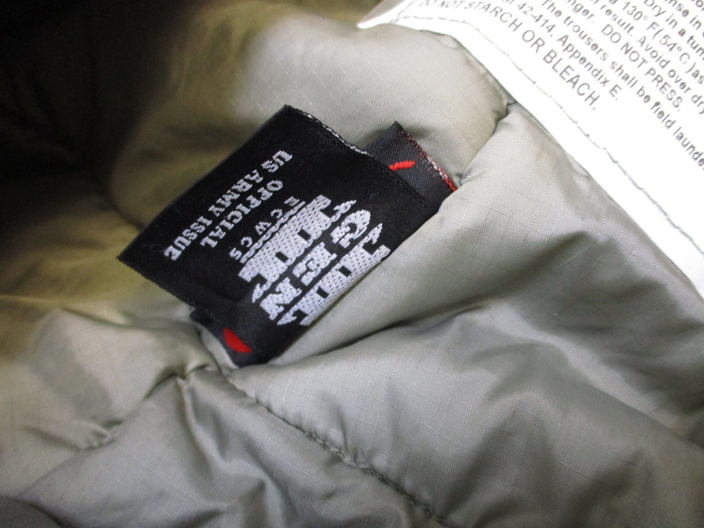 Centex Military Gear Primaloft Level 7 Extreme Cold Weather Trousers, medium/regular size, designed for extreme cold conditions.