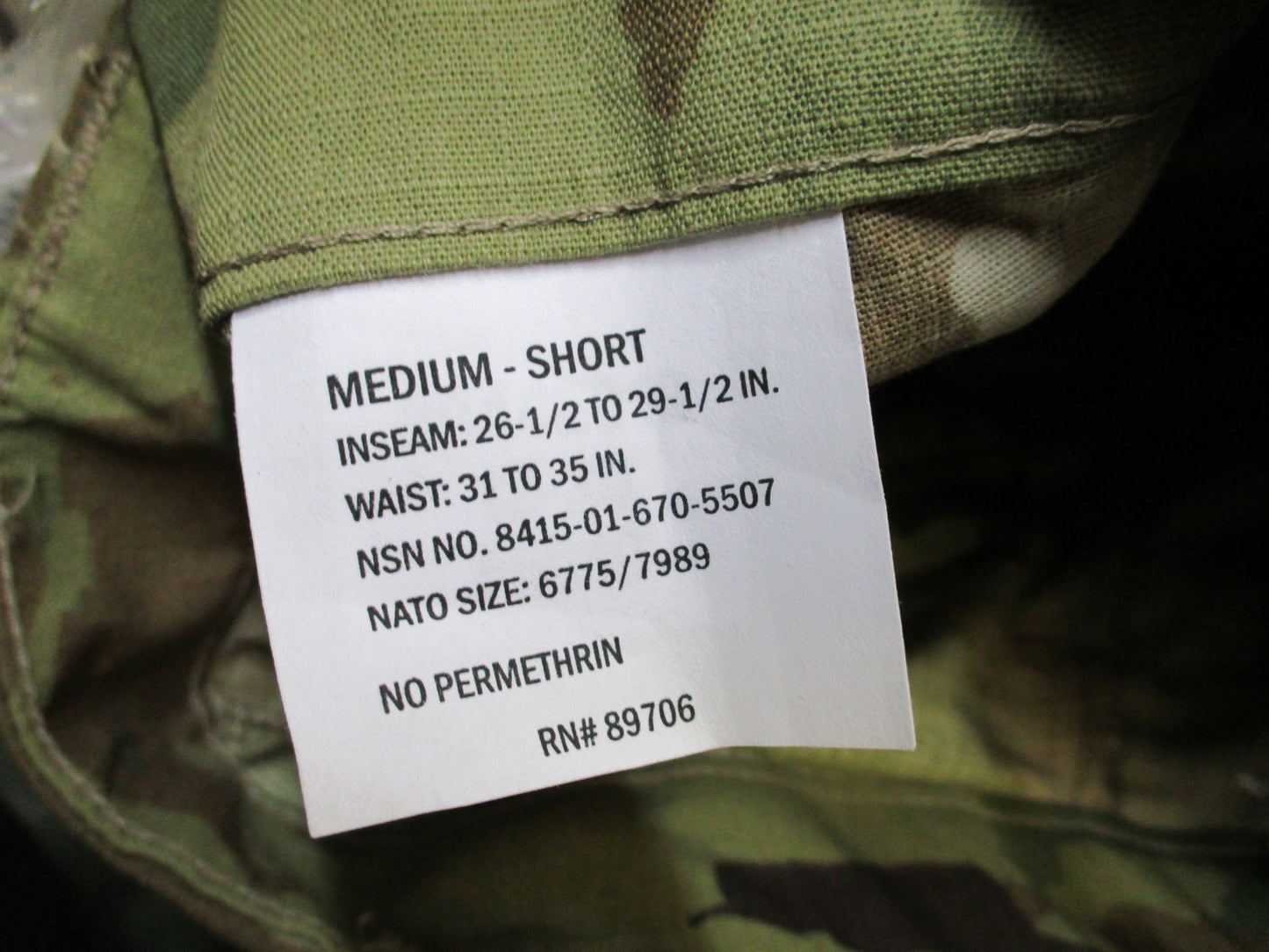 ARMY OCP USAF IMPROVED HOT WEATHER PANTS COMBAT UNIFORM JUNGLE TROUSER SCORPION - Centex Military Gear